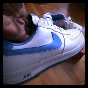 Af1 North Carolina blue
